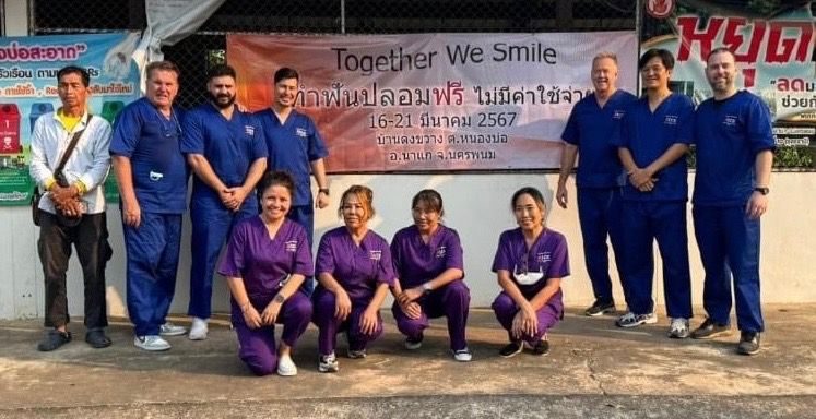 Together We Smile volunteer team